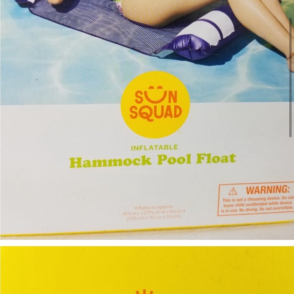 Sun squad, hammock pool float - Picture 6 of 7